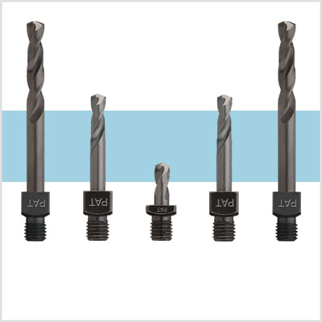 16 Long 3 Pieces Cobalt Threaded Shank Drill