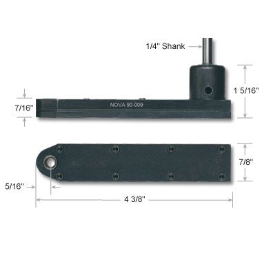 Nova® Flat Offset Angle Attachment 4 3/8