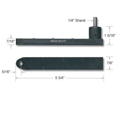 ANPAN　5/6 Nova® Flat Offset Angle Attachment 5 3/4