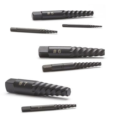Carbon Steel Screw Extractors EZ Out