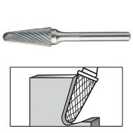 SL Carbide Burs - 14° Taper Radius End