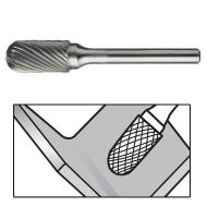 SC Carbide Burs - Cylindrical Radius End