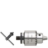 "O" Series Chuck with Threaded Adapter and Key, 5/32" Cutter Capacity