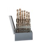 25 Piece Metric Cobalt Drill Set M1.00 - M13.00 by .5 mm