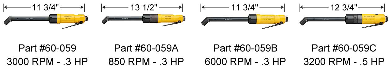 Nova<sup>®</sup> Long Reach 45° Compact Angle Head